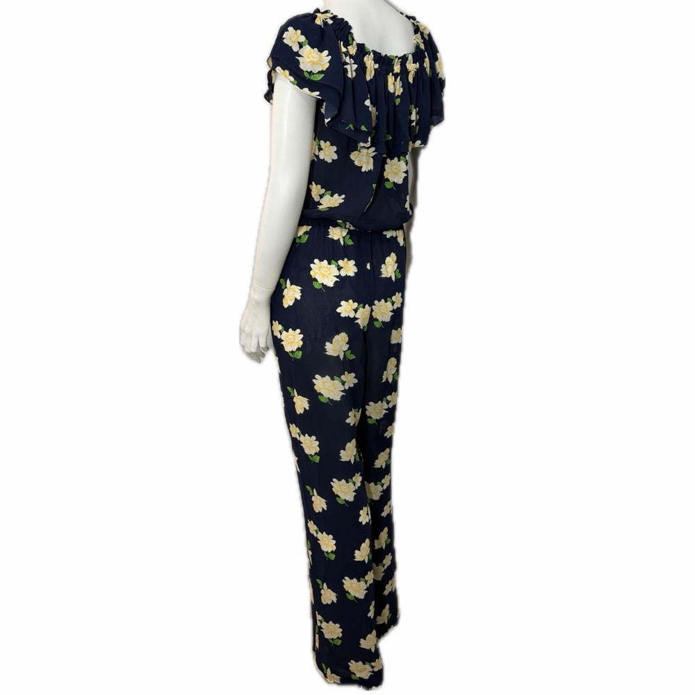 Michael Kors Collection $2495 Runway & Celeb Fave Silk Roses Dress Jumpsuit 8 - Picture 14 of 16